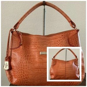 ❣️SALE❣️Cole Haan Croco Leather Hobo Bag EUC